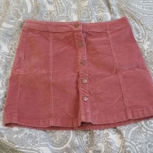 blush winter skirt